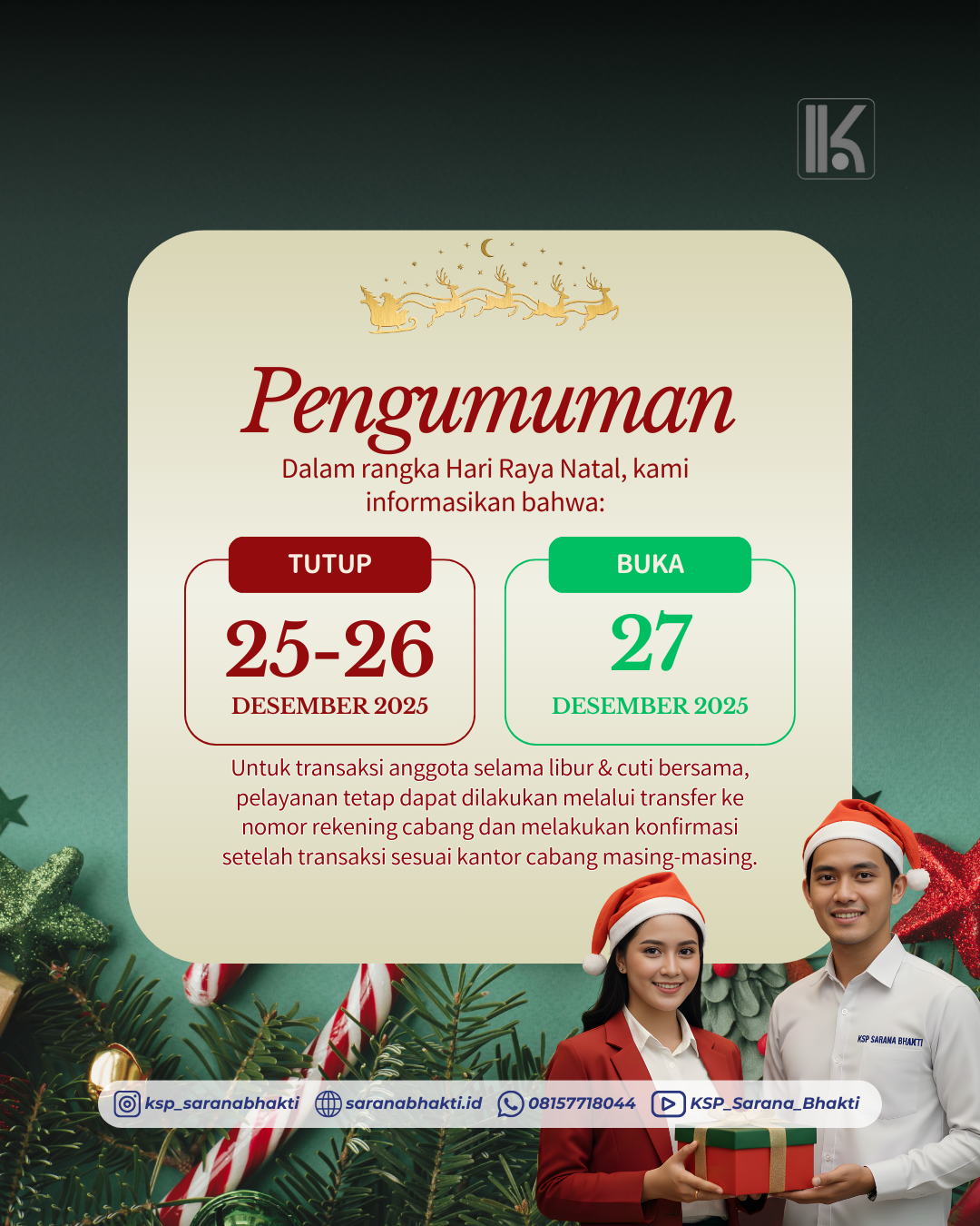 Libur Natal & Cuti Bersama